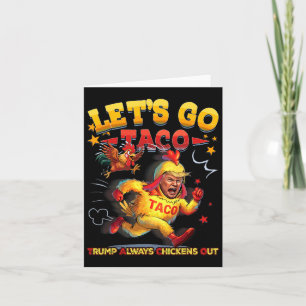 Let's Go Taco 4  Card