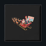 Let's Go Taco - Funny Sleigh Ride With Santa Claus Magnet<br><div class="desc">Let's Go Taco - Funny Sleigh Ride With Santa Claus 5</div>