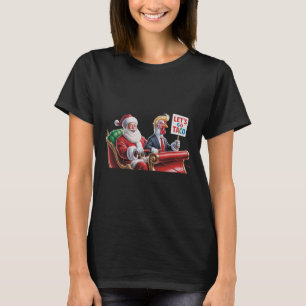 Let's Go Taco - Funny Sleigh Ride With Santa Claus T-Shirt