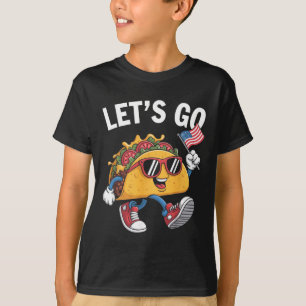 Let's Go Taco Funny Trump Always Chickens Out 18 T-Shirt