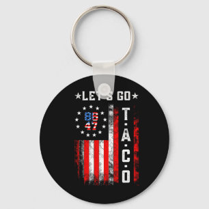 Let's Go Taco Shirt Funny Let's Go Taco 2 Keychain