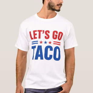 Let's Go Taco US Flag T-Shirt