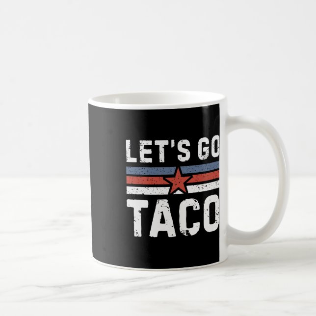 Let's Go Taco - Vintage 2  Coffee Mug (Right)