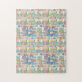 Let's go to the Library 2 Puzzle