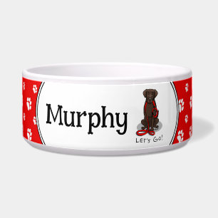 Let's Go! Walk Curly-Coated Retriever Dog (liver)