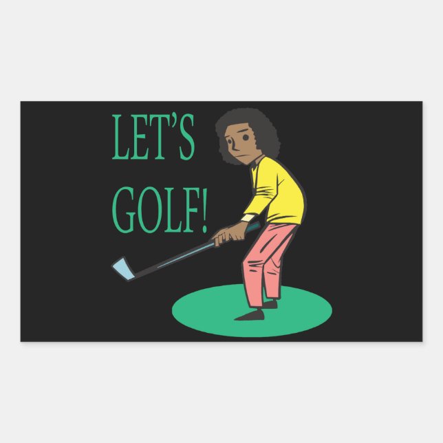 Lets Golf Sticker (Front)