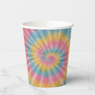 Let's Groove Tie Dye Paper Cups