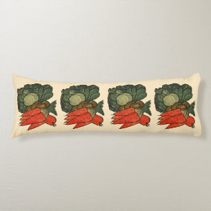 Let's Grow a Vegetable Garden Body Pillow