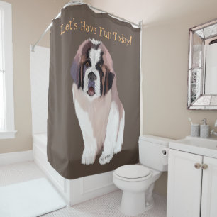 Let's Have Fun Today, St. Bernard Puppy Style