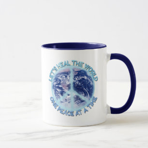 Let's heal the world mug