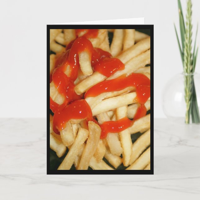 Let's Ketchup Soon! Greeting Card (Front)
