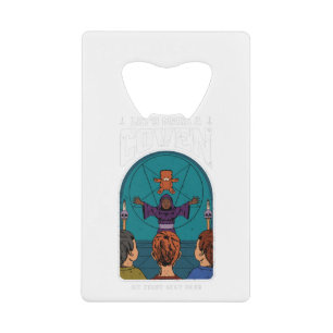 Let's make a coven my first cult book credit card bottle opener