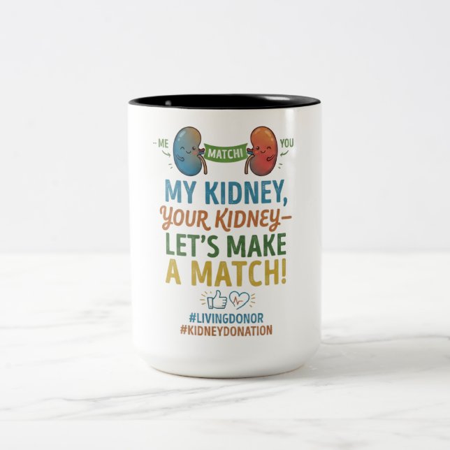 Let's Make a Match Mug (Center)