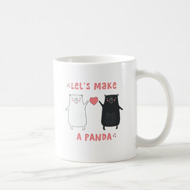 let's make a panda coffee mug (Right)