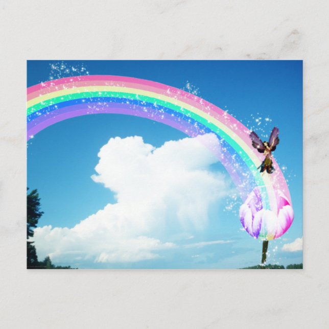 Let's Make a Rainbow Postcard (Front)