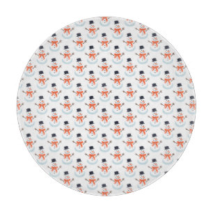 Let's make a snowman! cutting board