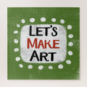 Let's Make Art Jigsaw Puzzle