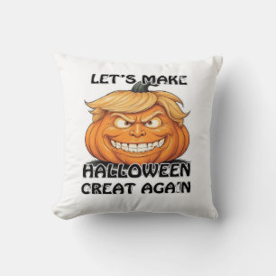 Let's Make Halloween Great Again Classic Throw Pillow