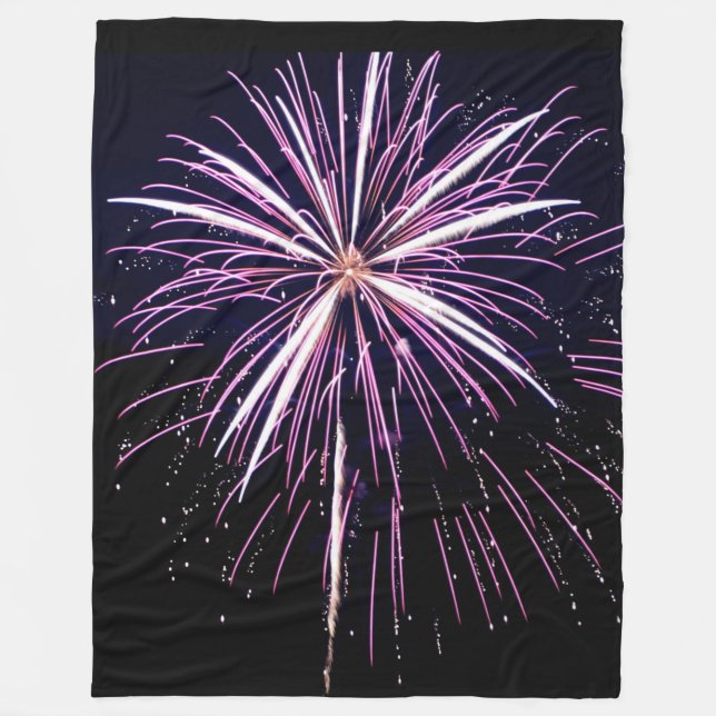 LET'S MAKE OUR OWN FIREWORKS  FLEECE BLANKETS (Front)
