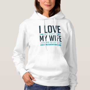 Lets Me Go Cycling Hoodie