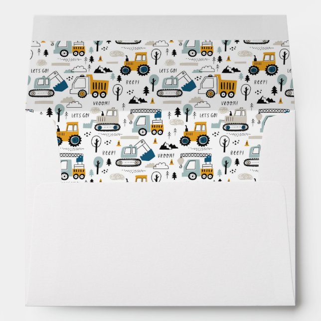 Let's Move Vehicle Pattern Envelope (Back (Bottom))