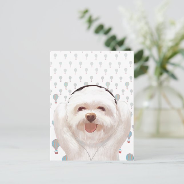 Let's Music Announcement Postcard (Standing Front)