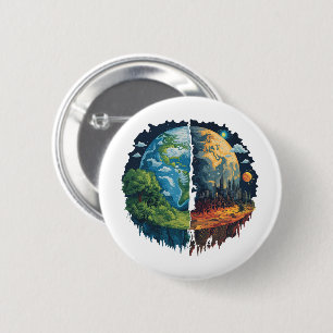 Lets not kill the planet 2 inch round button