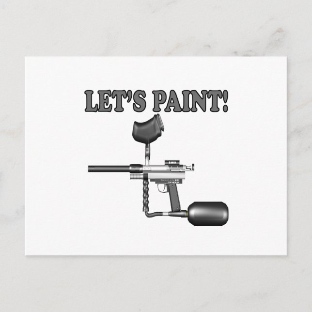 Lets Paint 3 Postcard (Front)