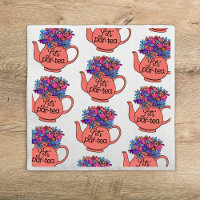 Let's Par-Tea Floral Teapot Girls Birthday