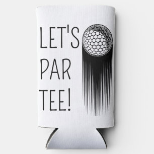Let's Par Tee Favour Party Golf Day Golf Beer, Bee Seltzer Can Cooler