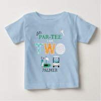 Let's Par-tee Golf 2nd Birthday Golfing