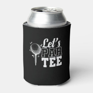 Let's Par Tee Golf Can Cooler
