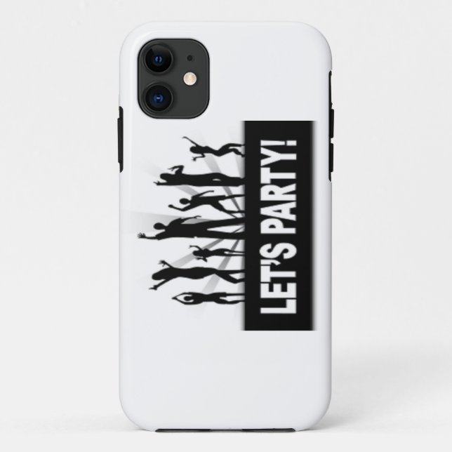 "LET'S PARTY" DANCERS Case-Mate iPhone CASE (Back)
