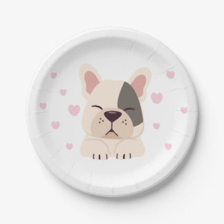 Lets Pawty Paper Plate Puppy Birthday Party Decor