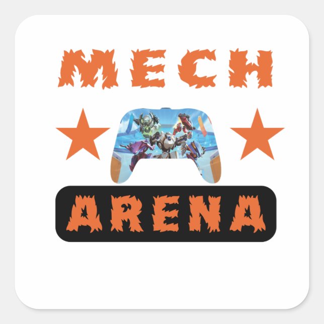  Lets Play Amazing Battle | Mech Arena  Square Sticker (Front)