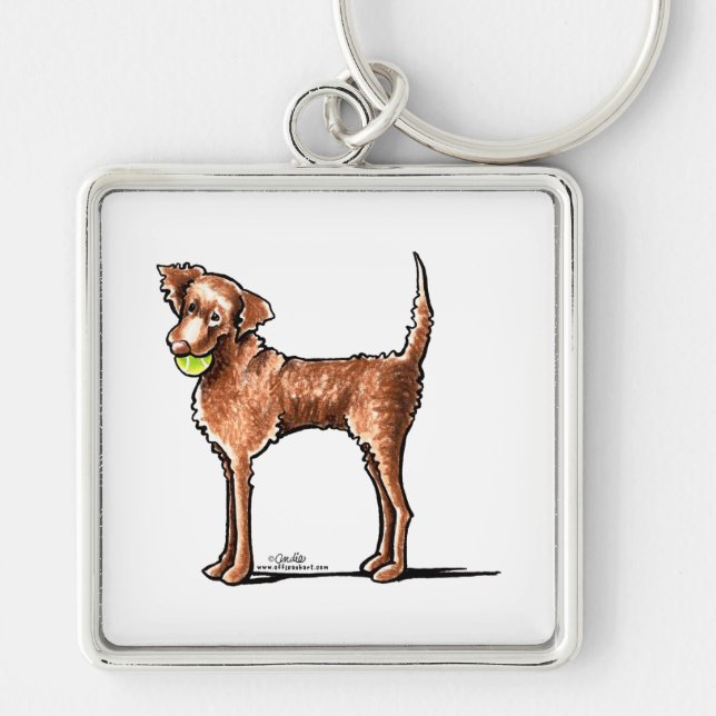 Lets Play Chessie Keychain (Front)