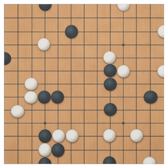 Let's Play Go (medium scale) Fabric (Swatch)
