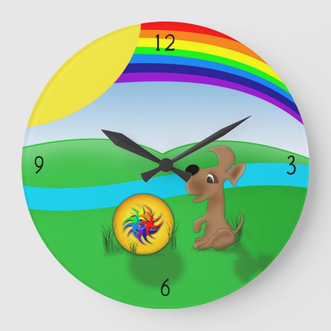 Let's Play   Large Clock (Front)