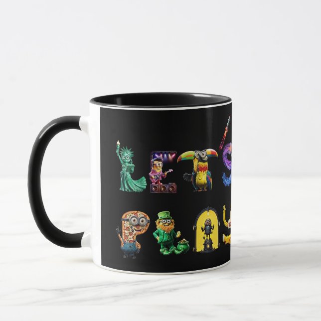 Let's Play Mug (Left)