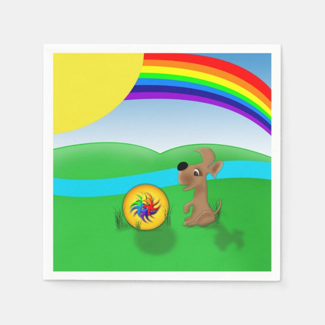 Let's Play   Napkin (Front)