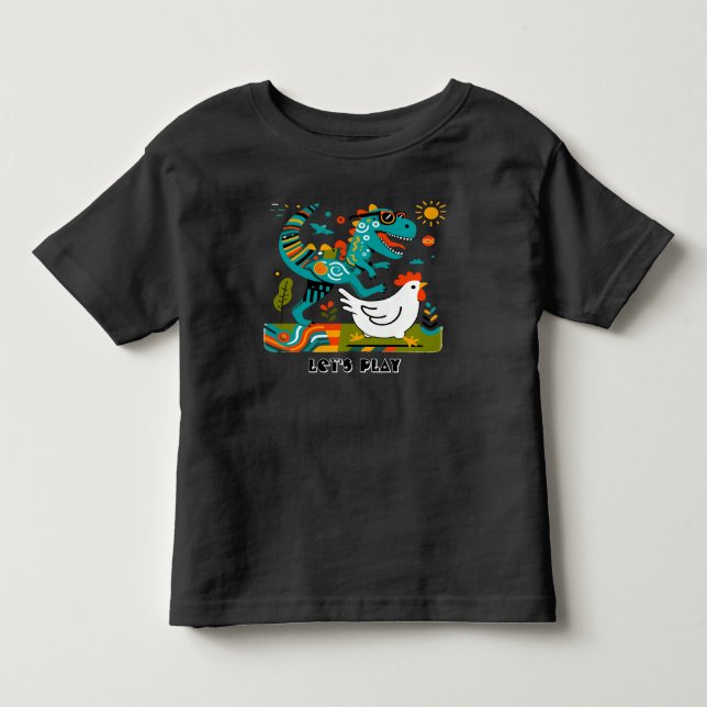 LET'S PLAY TODDLER T-SHIRT (Front)
