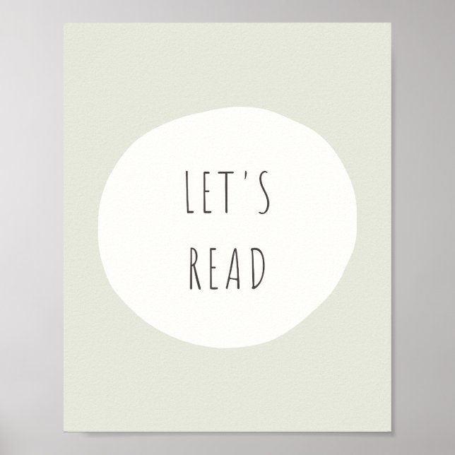 let's read Poster & Prints (Front)
