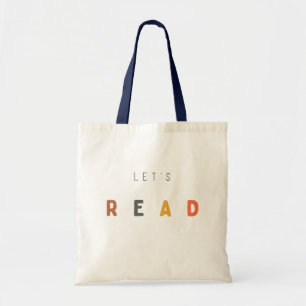 let's read. Totes & Book Bags