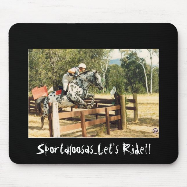 lets ride crosscountry mouse pad (Front)