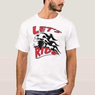 Let's Ride Skull T-Shirt