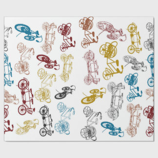 Let's Ride Wrapping Paper