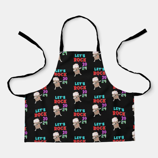 Let's Rock 2024 Apron (Front)