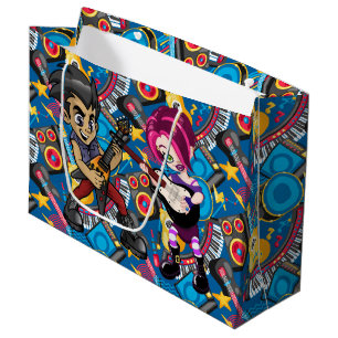 Let's Rock  Large Gift Bag