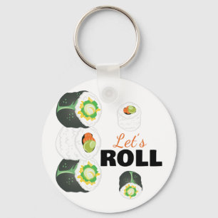 Lets Roll Keychain