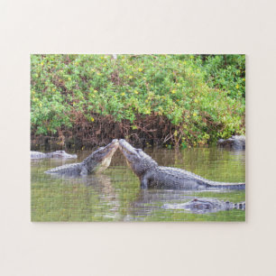 Let's Rumble - Spring with the Gators! - Alligator Jigsaw Puzzle